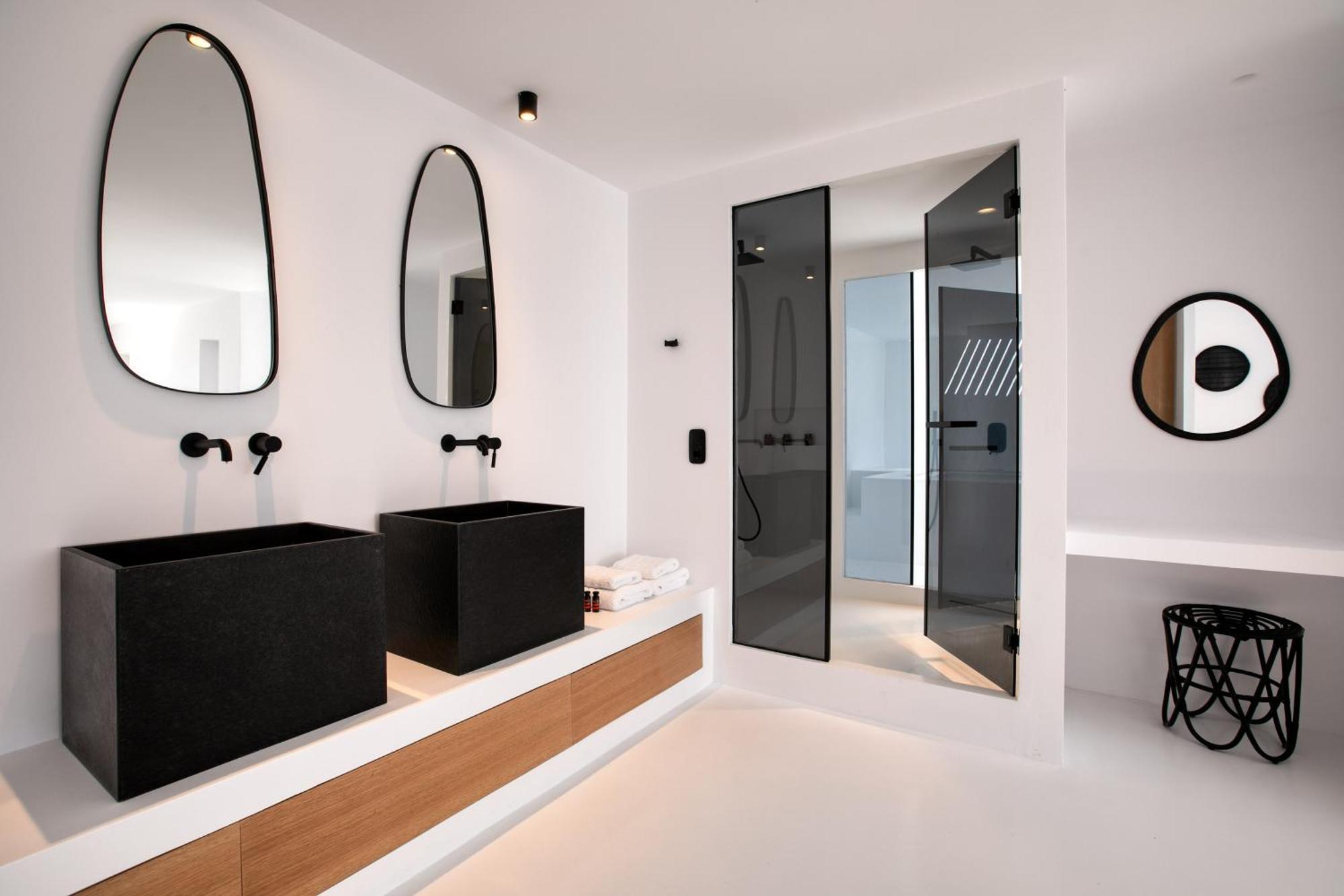 Psarou Black Villa 2 外观 照片