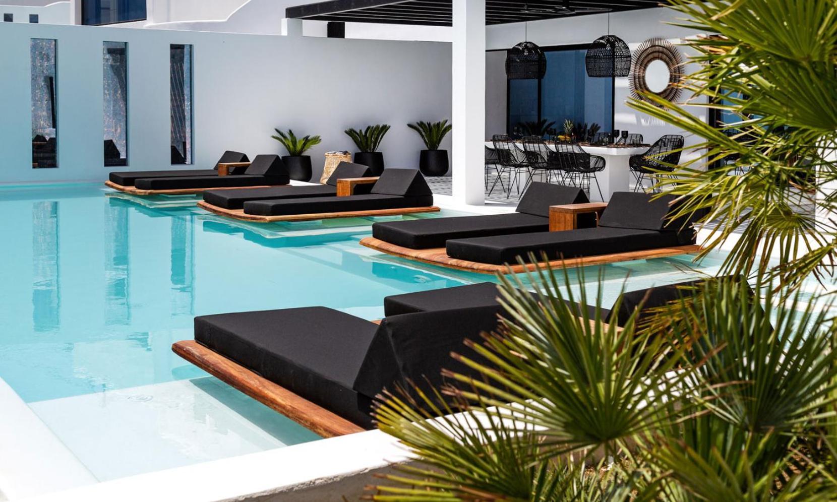 Psarou Black Villa 2 外观 照片